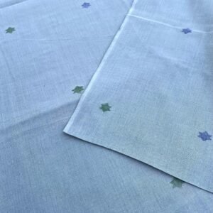 Gray Jamdani Star Motif