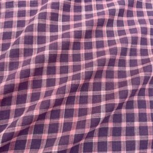1285 Plum Tie n Dye Check