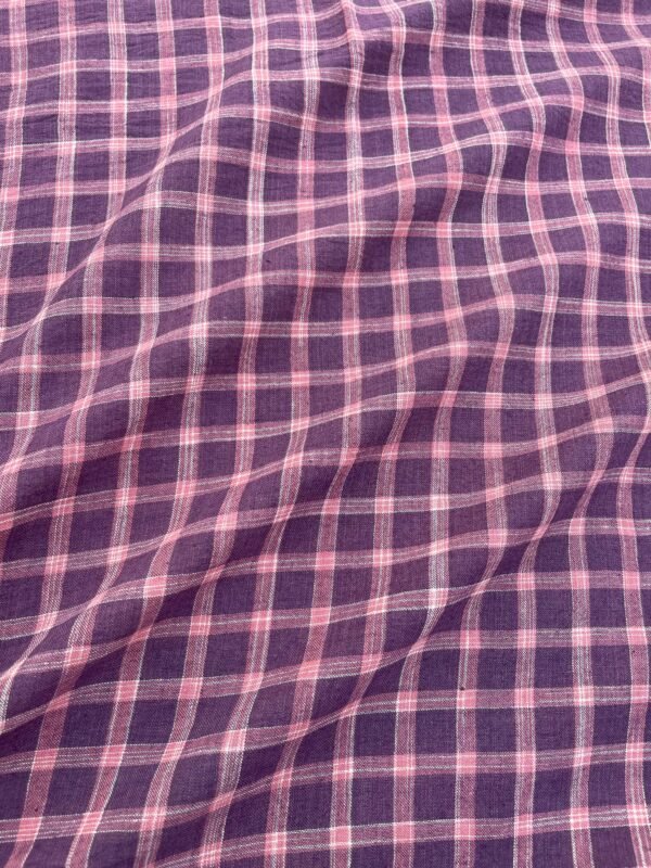 1285 Plum Tie n Dye Check