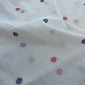 White Jamdani