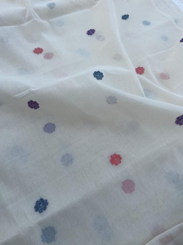 White Jamdani