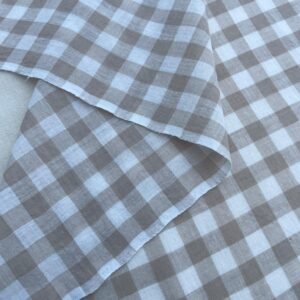 1277 Gray-White Square Check
