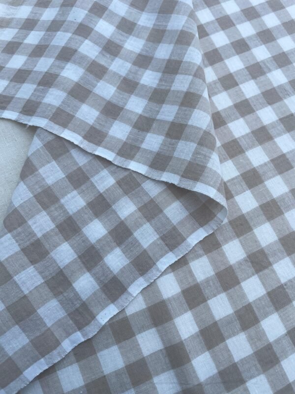 1277 Gray-White Square Check