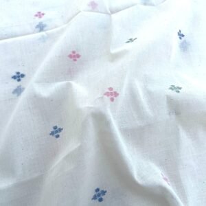 White Jamdani