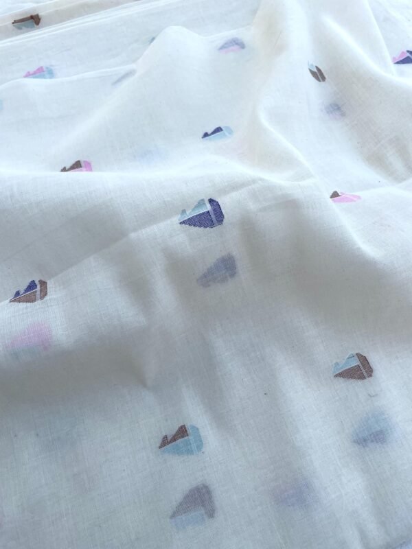 White Jamdani