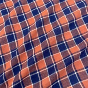 Orange Blue Check