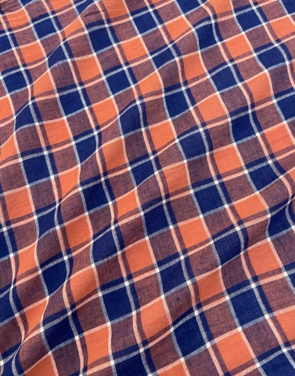 Orange Blue Check