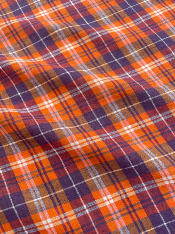 Orange Blue Check